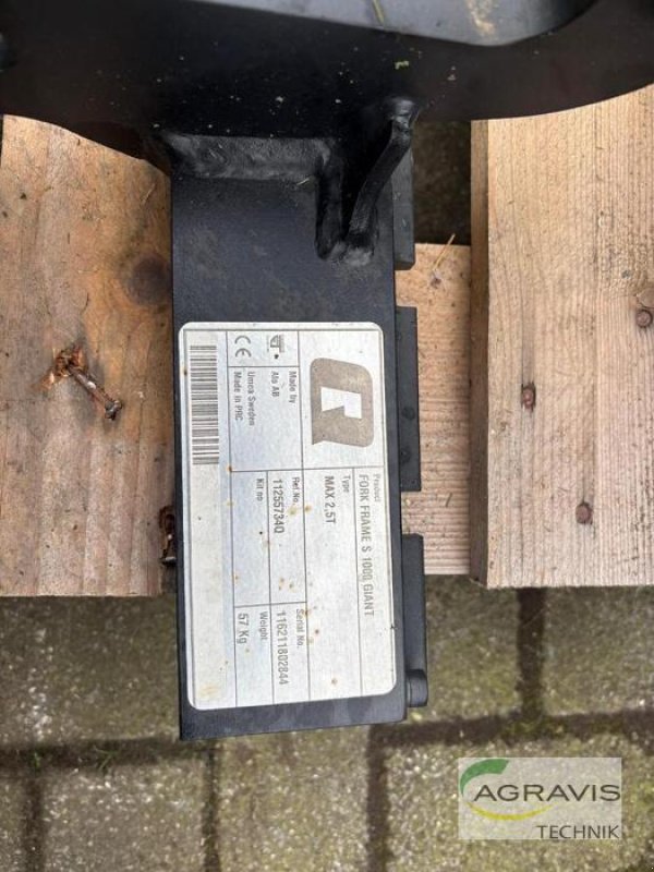 Sonstige Gartentechnik & Kommunaltechnik typu Quicke PALETTENGABEL S 1000 KG-1000, Neumaschine v Gronau (Obrázok 3)