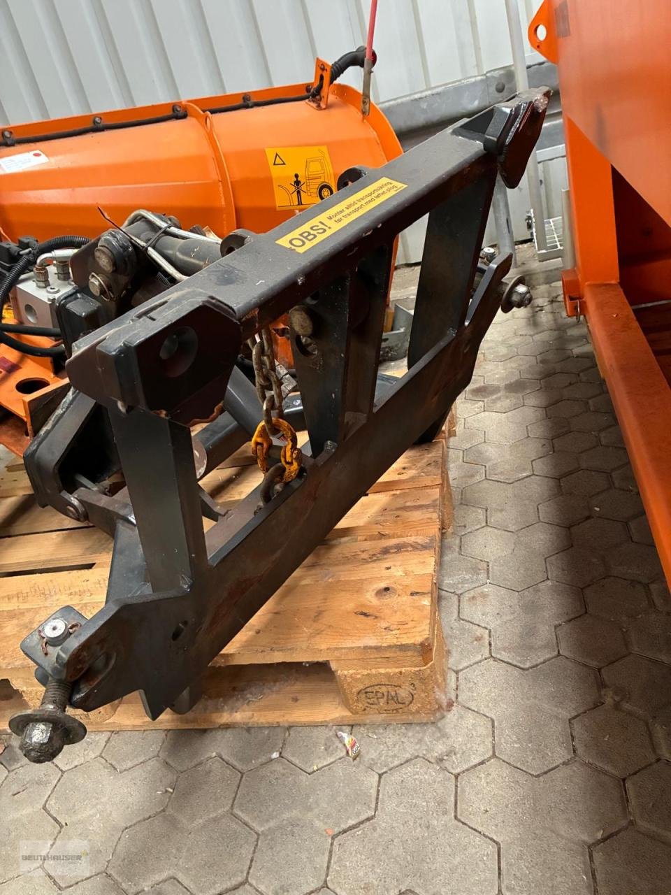 Sonstige Gartentechnik & Kommunaltechnik a típus Schmidt Schneepflug Tellefsdal Keil Vario VPL 24, Gebrauchtmaschine ekkor: Hagelstadt (Kép 13)