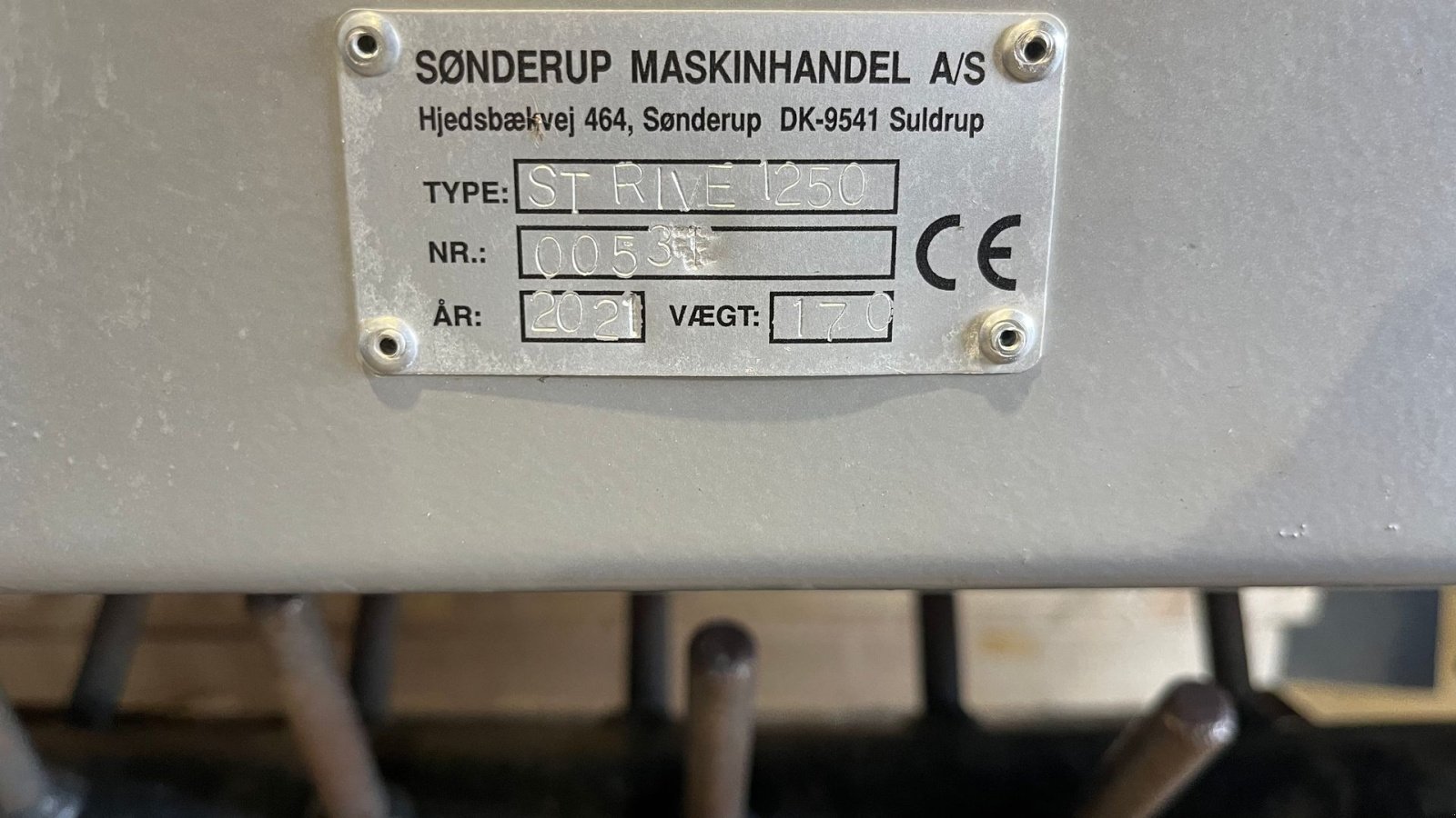 Sonstige Gartentechnik & Kommunaltechnik des Typs Sonstige 1250 Som ny! stenrive, Gebrauchtmaschine in Rønnede (Bild 3)