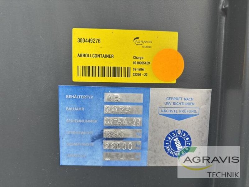 Sonstige Gartentechnik & Kommunaltechnik tip Sonstige ABROLLCONTAINER, Gebrauchtmaschine in Meppen (Poză 8)