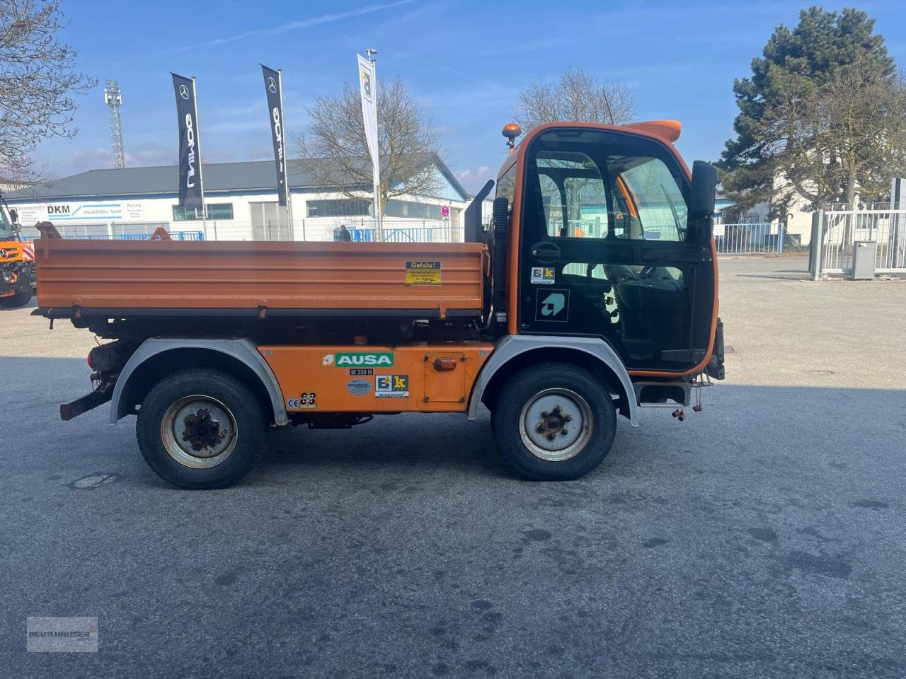 Sonstige Gartentechnik & Kommunaltechnik typu Sonstige Ausa Kleinfahrzeug Transporter LKW H 350 Allrad, Gebrauchtmaschine v Hengersberg (Obrázek 5)