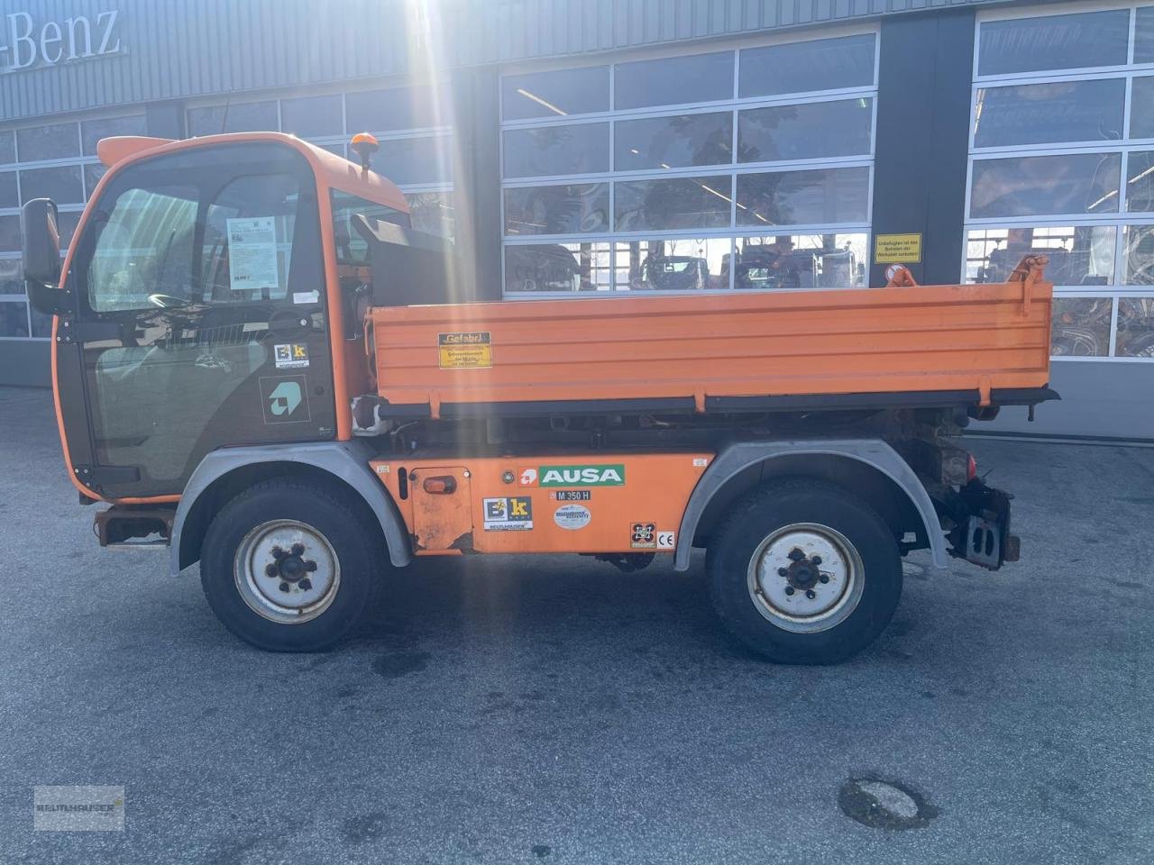 Sonstige Gartentechnik & Kommunaltechnik typu Sonstige Ausa Kleinfahrzeug Transporter LKW H 350 Allrad, Gebrauchtmaschine v Hengersberg (Obrázek 12)