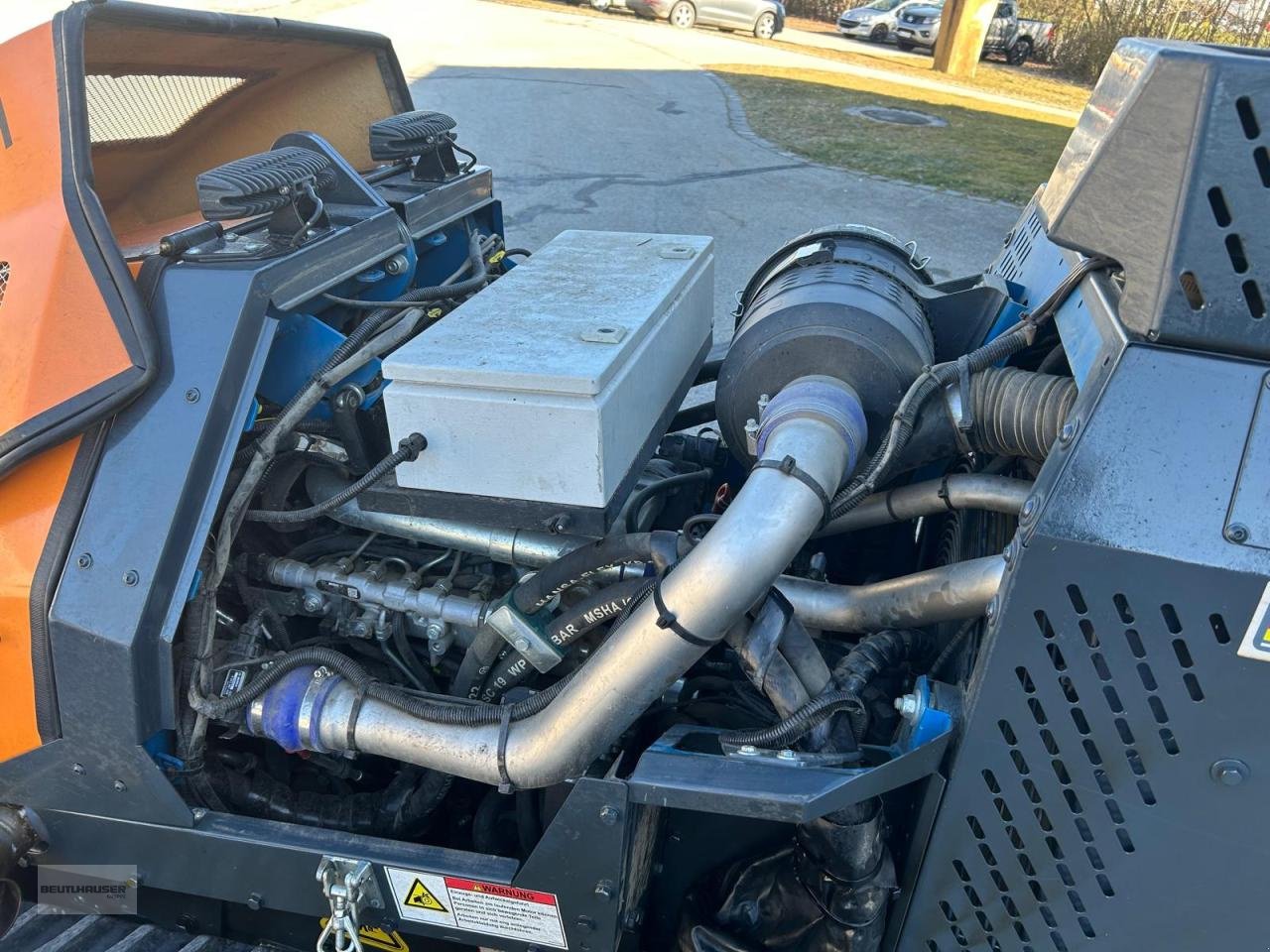 Sonstige Gartentechnik & Kommunaltechnik del tipo Sonstige Bergmann Mähraupe M 201 mit Zubehör, Gebrauchtmaschine en Hagelstadt (Imagen 12)