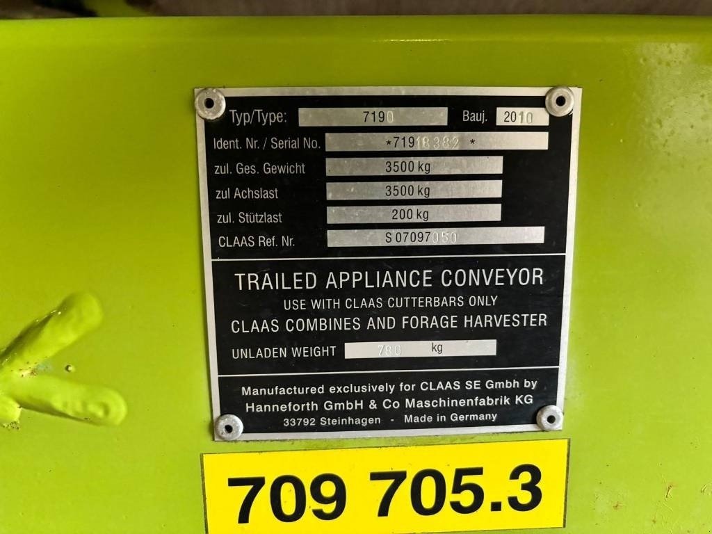 Sonstige Gartentechnik & Kommunaltechnik des Typs Sonstige CLAAS CONVIO 930, Gebrauchtmaschine in Hinnerup (Bild 8)