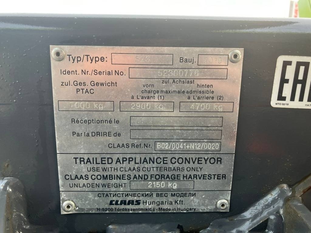 Sonstige Gartentechnik & Kommunaltechnik del tipo Sonstige CLAAS Transportvogn 12,3 m, Gebrauchtmaschine In Hinnerup (Immagine 8)