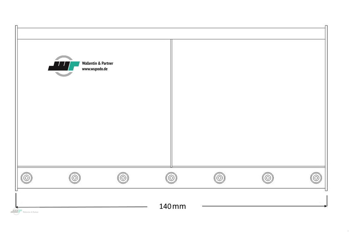 Sonstige Gartentechnik & Kommunaltechnik des Typs Sonstige Dunggabel 1,40m Euroaufnahme 7 Zinken, Neumaschine in Wesenberg (Bild 4)