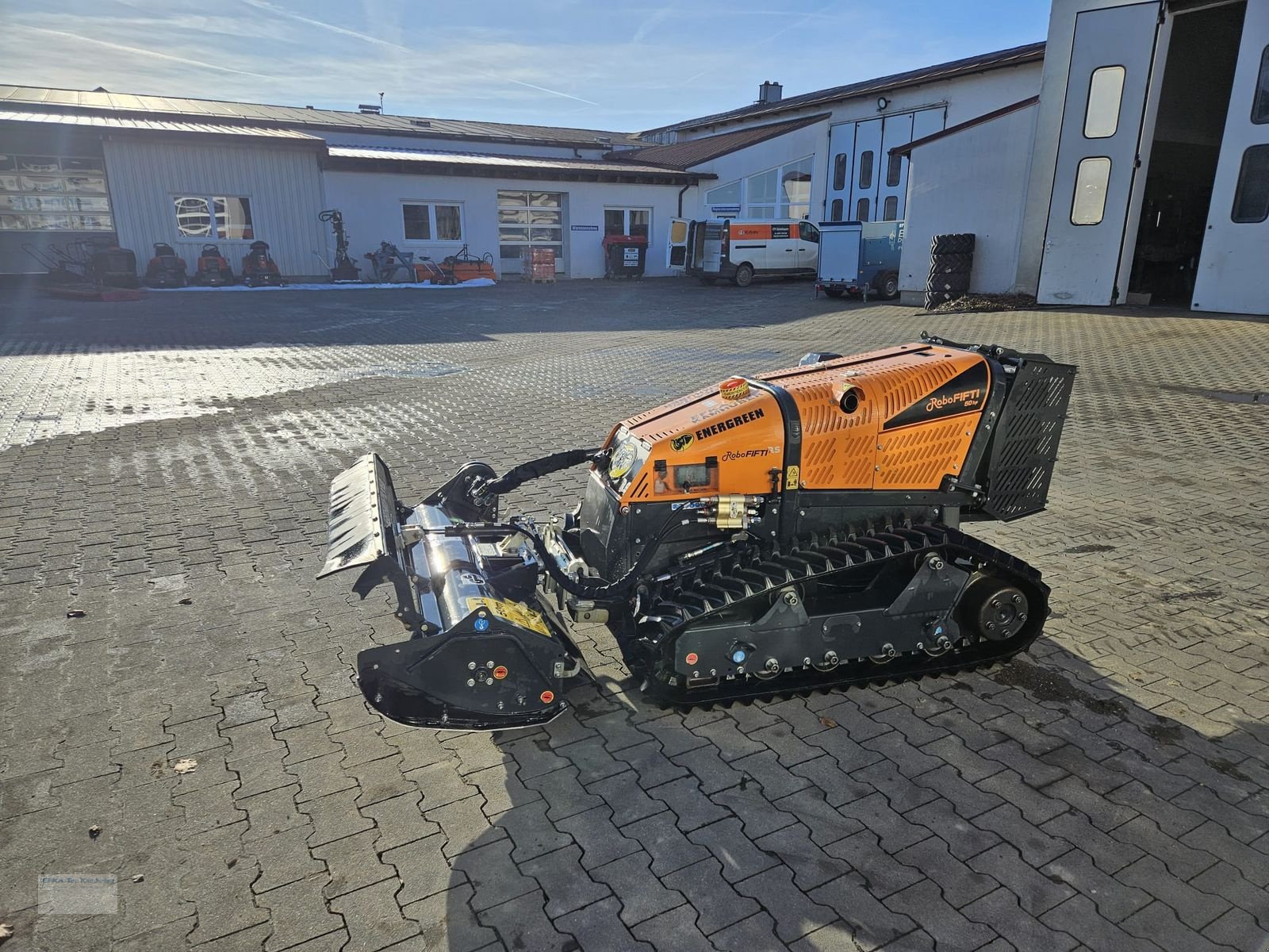 Sonstige Gartentechnik & Kommunaltechnik van het type Sonstige Energreen Robo FiFTI, Gebrauchtmaschine in Erlbach (Foto 1)