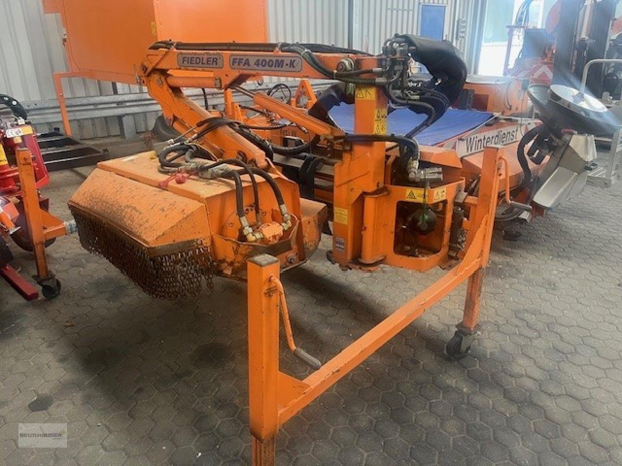 Sonstige Gartentechnik & Kommunaltechnik a típus Sonstige Fiedler Frontmähgerät Frontausleger FFA 400, Gebrauchtmaschine ekkor: Hagelstadt (Kép 1)