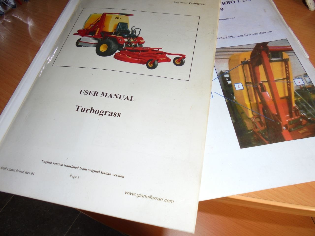 Sonstige Gartentechnik & Kommunaltechnik des Typs Sonstige gianni ferrari TG922, Gebrauchtmaschine in Hedel (Bild 2)