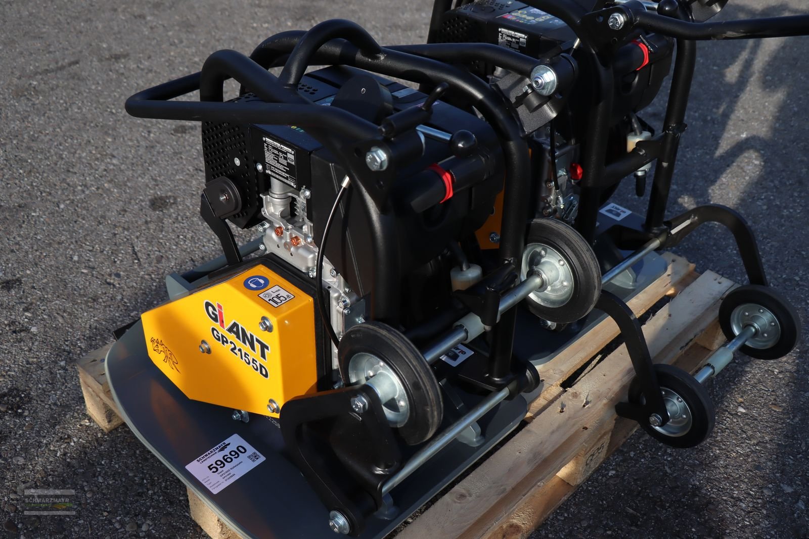 Sonstige Gartentechnik & Kommunaltechnik des Typs Sonstige Giant GP2155D Rüttelplatte, Neumaschine in Aurolzmünster (Bild 10)