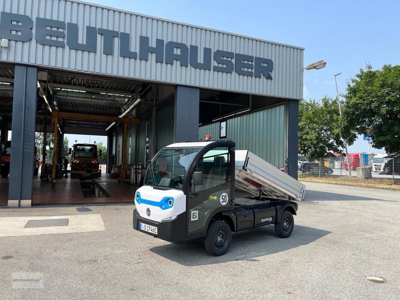 Sonstige Gartentechnik & Kommunaltechnik typu Sonstige Goupil G 4 Elektrofahrzeug Transporter zur Miete, Gebrauchtmaschine w Hagelstadt (Zdjęcie 1)