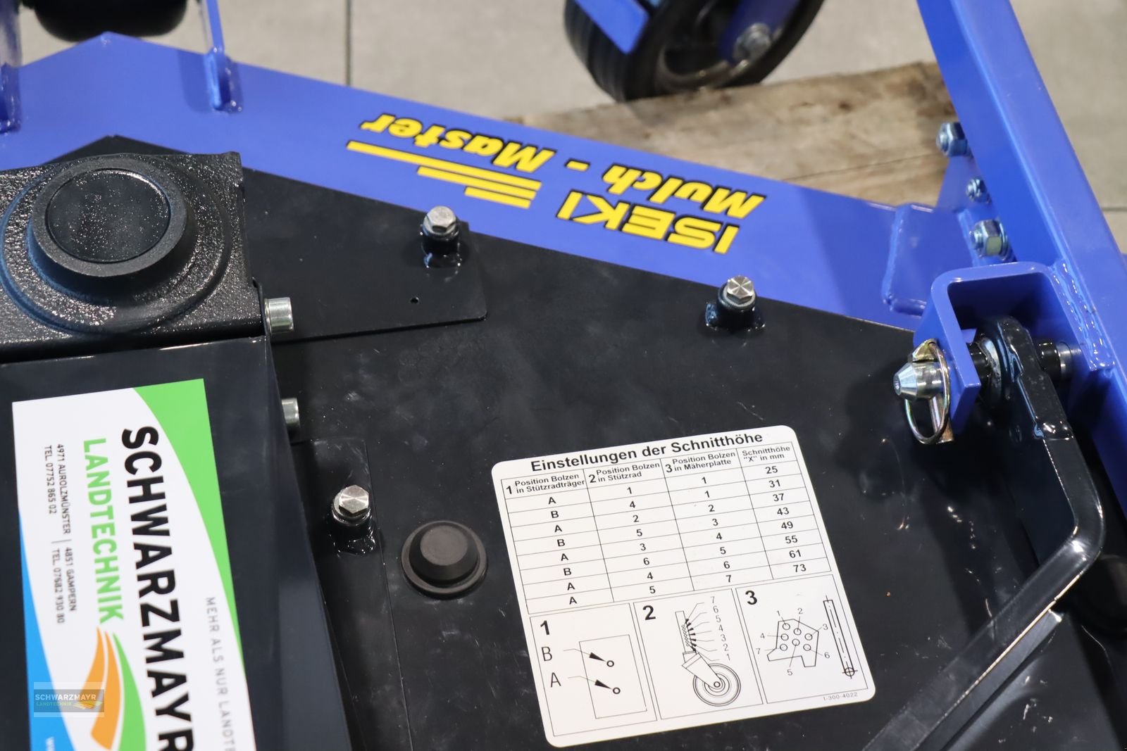 Sonstige Gartentechnik & Kommunaltechnik des Typs Sonstige Iseki FM 137 PRO-H, Neumaschine in Gampern (Bild 20)