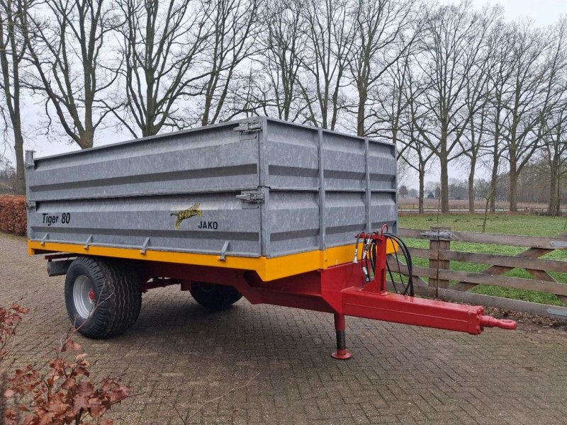 Sonstige Gartentechnik & Kommunaltechnik typu Sonstige Jako Tiger 80 bakkenwagen kipper Hydro geremd marge, Gebrauchtmaschine v Lunteren (Obrázok 1)