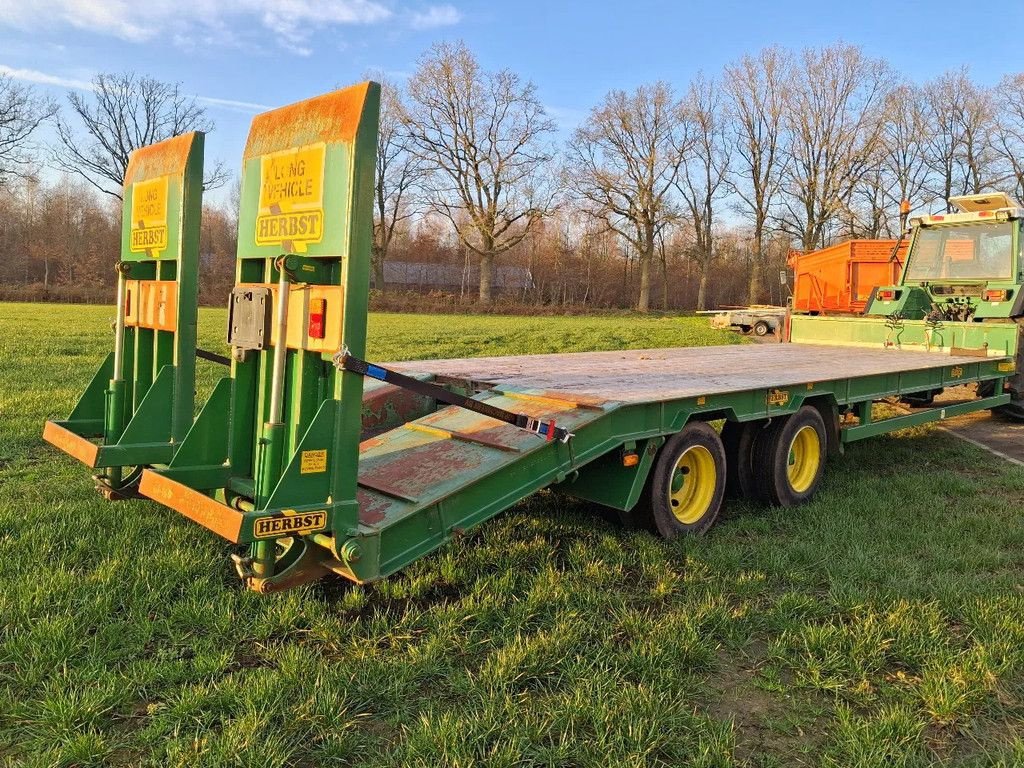 Sonstige Gartentechnik & Kommunaltechnik del tipo Sonstige JPM Herbst 26FT oprijwagen dieplader hydro/lucht geremd, Gebrauchtmaschine In Lunteren (Immagine 6)