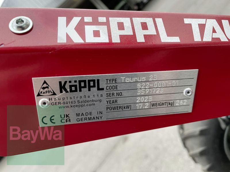 Sonstige Gartentechnik & Kommunaltechnik del tipo Sonstige KÖPPL TAURUS 23, Gebrauchtmaschine In Bamberg (Immagine 16)