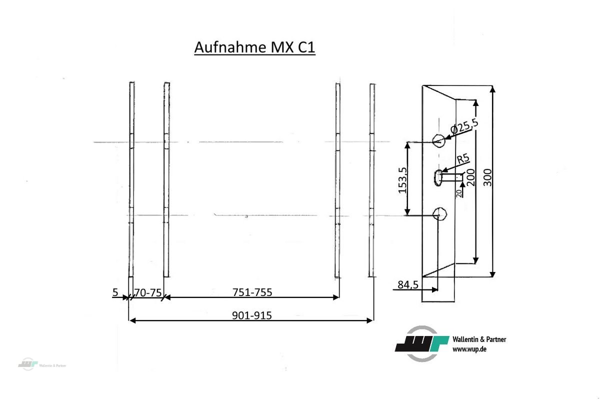 Sonstige Gartentechnik & Kommunaltechnik des Typs Sonstige Krokodilgebiss 1,20 m Mini Euroaufnahme  0,32 m³, Neumaschine in Wesenberg (Bild 5)