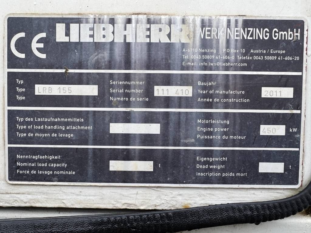 Sonstige Gartentechnik & Kommunaltechnik tipa Sonstige Liebherr LRB 155, Gebrauchtmaschine u Vojens (Slika 7)