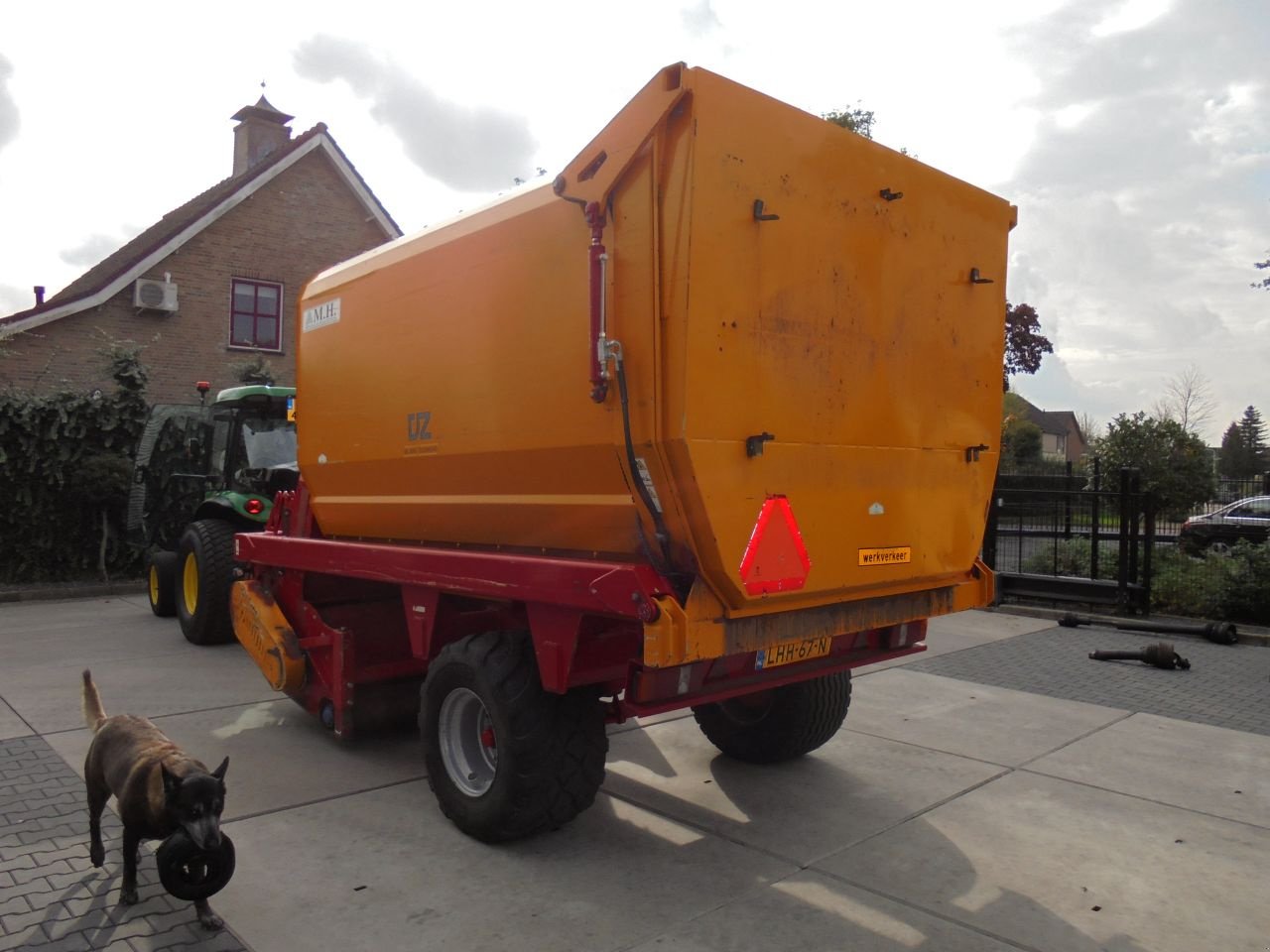 Sonstige Gartentechnik & Kommunaltechnik tip Sonstige MH maai-laadwagen/klepelmaaier, Gebrauchtmaschine in Hedel (Poză 6)