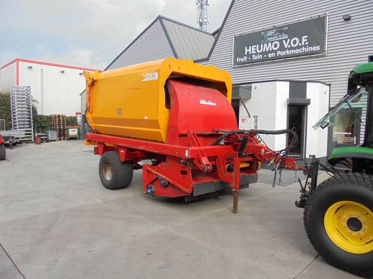 Sonstige Gartentechnik & Kommunaltechnik tip Sonstige MH maai-laadwagen/klepelmaaier, Gebrauchtmaschine in Hedel (Poză 1)