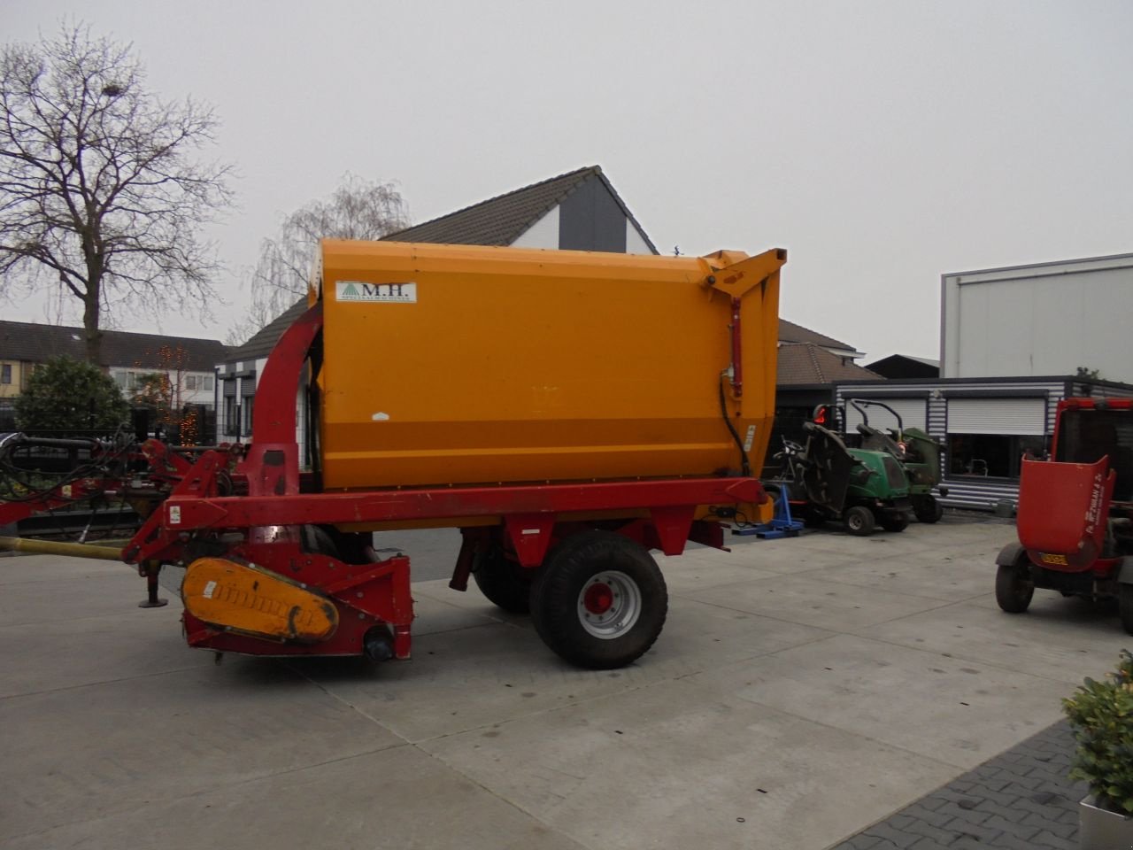 Sonstige Gartentechnik & Kommunaltechnik типа Sonstige MH maai-laadwagen/klepelmaaier, Gebrauchtmaschine в Hedel (Фотография 11)