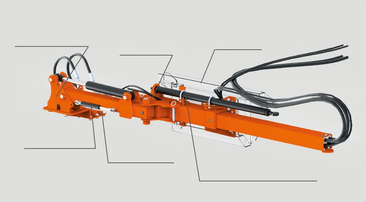 Sonstige Gartentechnik & Kommunaltechnik des Typs Sonstige Seitenverschiebungsadapter FISHER, Neumaschine in Grünbach (Bild 1)
