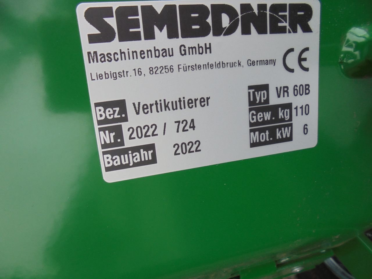 Sonstige Gartentechnik & Kommunaltechnik typu Sonstige semdner semdner verticuteer machines, Neumaschine w Hedel (Zdjęcie 5)