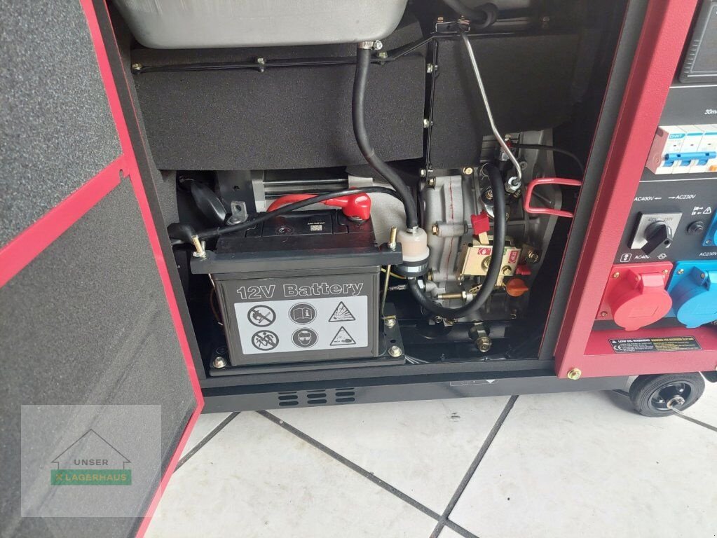 Sonstige Gartentechnik & Kommunaltechnik Türe ait Sonstige STROMERZEUGER T9000FULL DIESEL AVR, Neumaschine içinde Aschbach (resim 3)