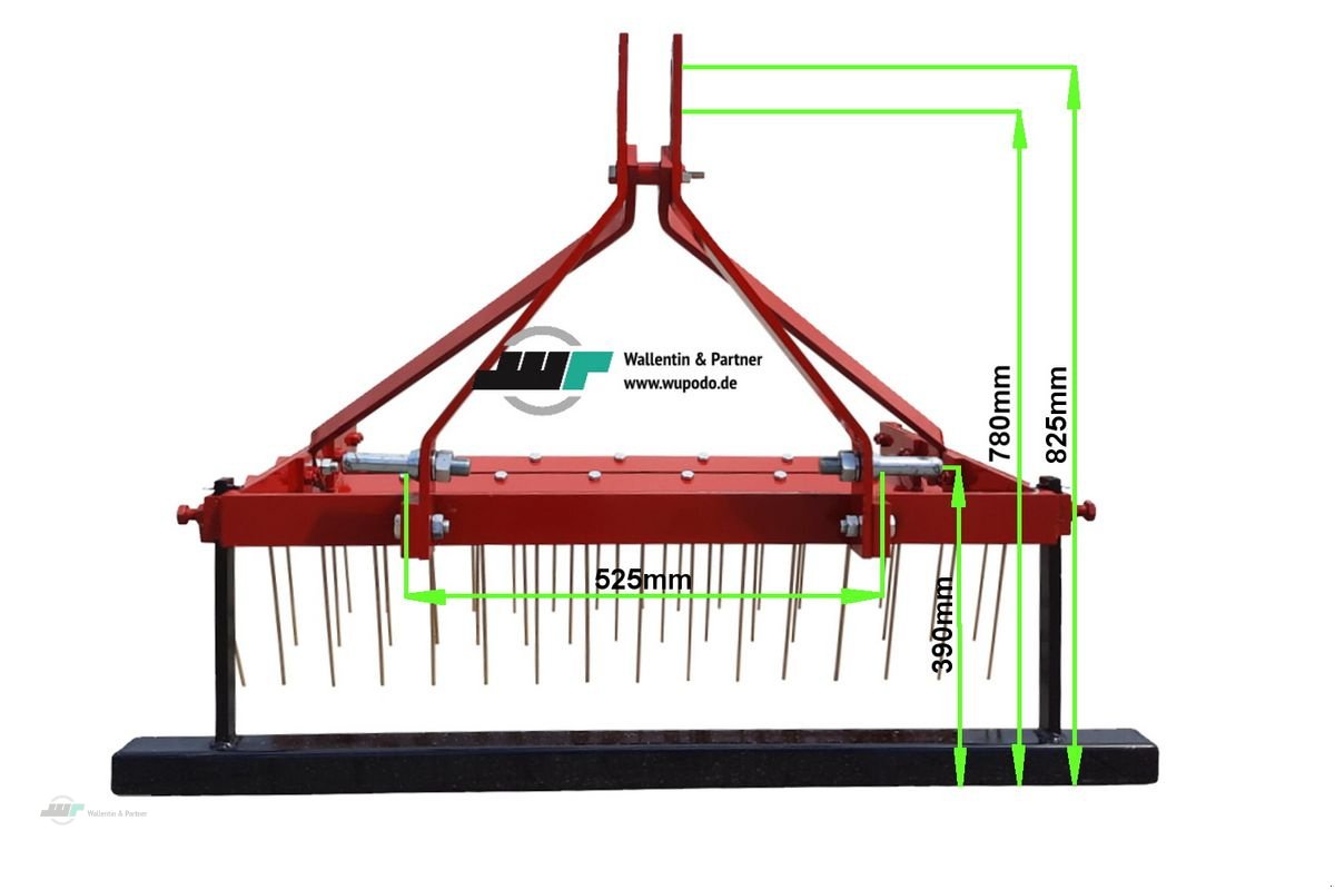 Sonstige Gartentechnik & Kommunaltechnik typu Sonstige Wiesentriegel 1,20m, Rasenlüfter, Wiesenstriegel, Neumaschine v Wesenberg (Obrázek 3)