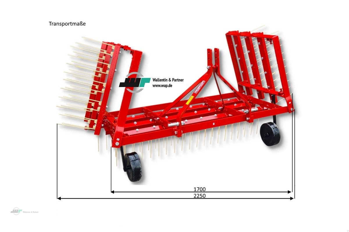 Sonstige Gartentechnik & Kommunaltechnik des Typs Sonstige Wiesentriegel 3,00m, Rasenlüfter, Wiesenstriegel, Neumaschine in Wesenberg (Bild 3)