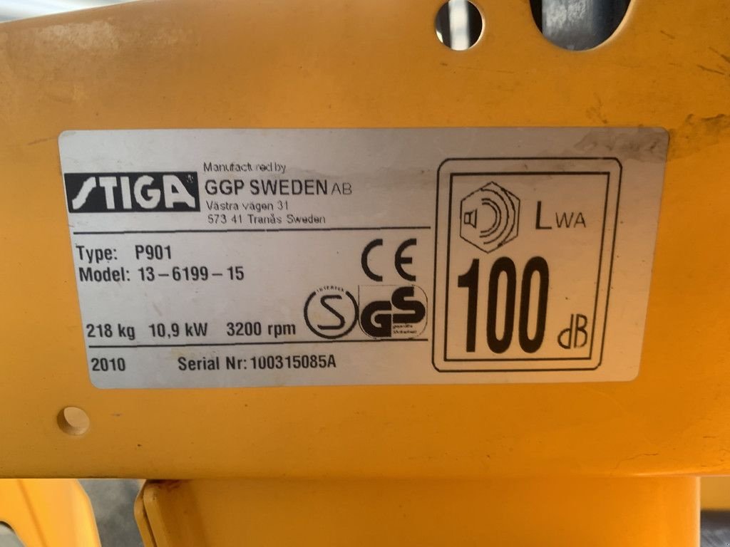 Sonstige Gartentechnik & Kommunaltechnik tipa Stiga P901, Gebrauchtmaschine u Wierden (Slika 8)