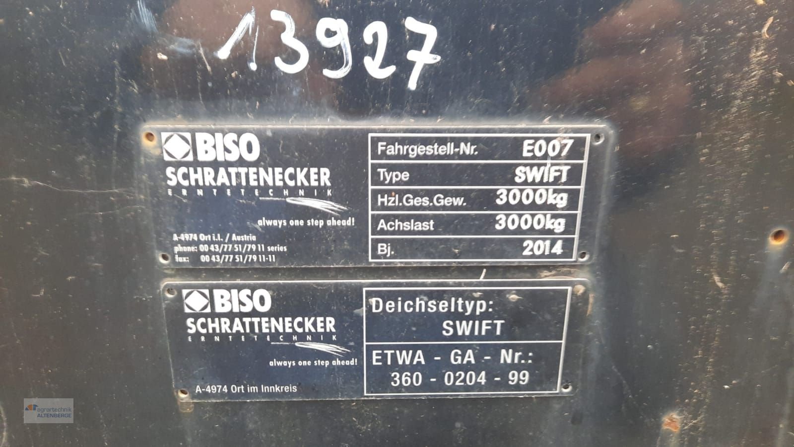 Sonstige Gemüsetechnik Türe ait Biso Biso Rapstisch 5,40m, Gebrauchtmaschine içinde Altenberge (resim 11)