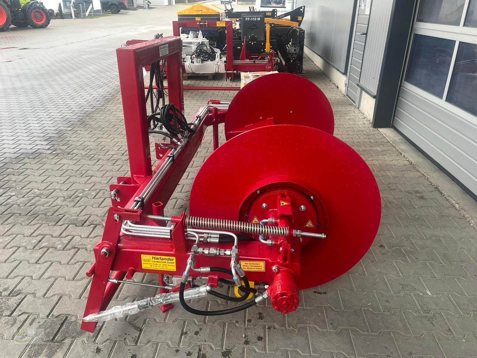 Sonstige Gemüsetechnik Türe ait Böckenhoff Wickelfuchs  Folienwickler, Neumaschine içinde Aresing (resim 4)