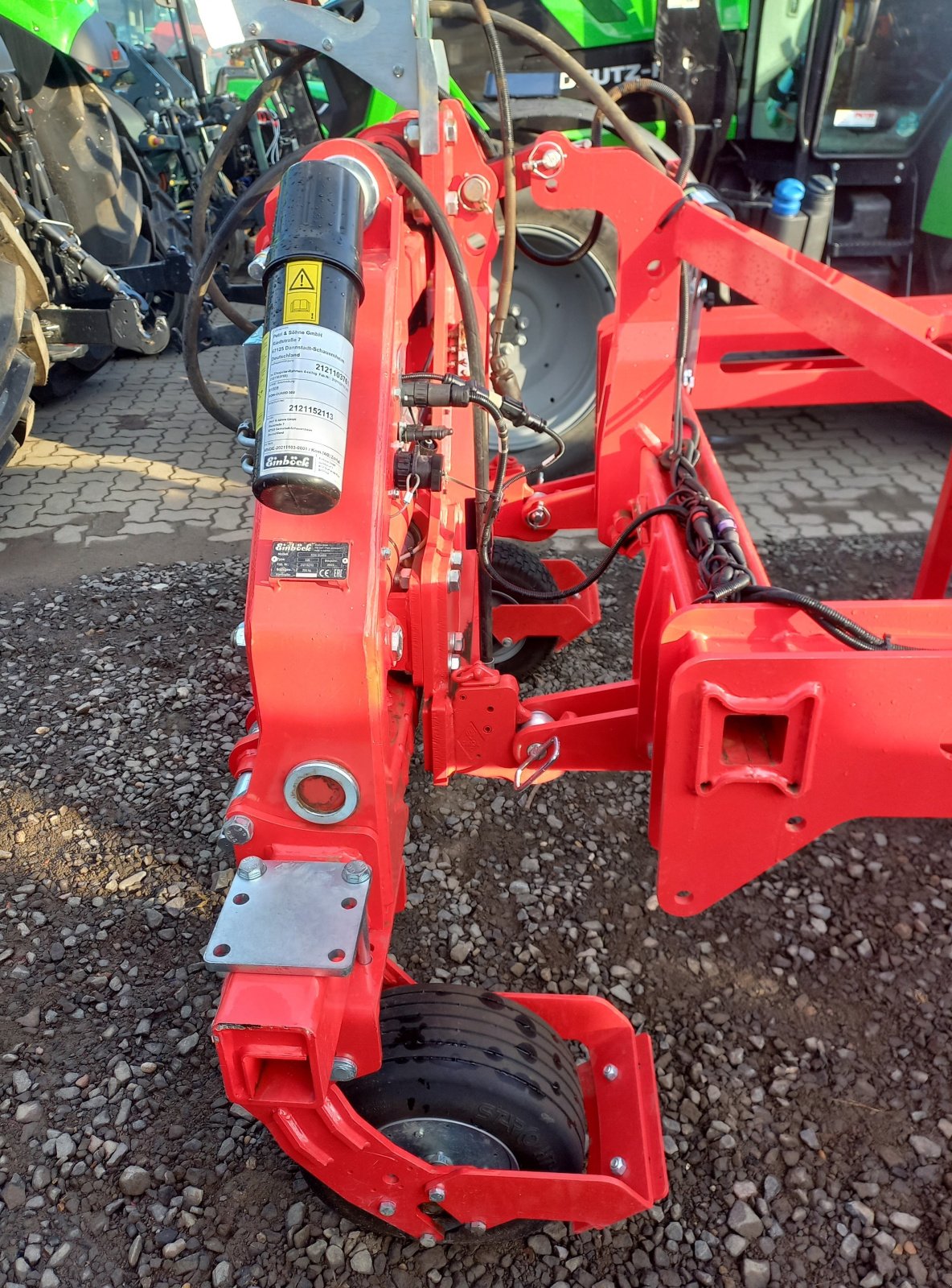 Sonstige Gemüsetechnik Türe ait Einböck Hackmaschine mit Kamerasteuerung, Gebrauchtmaschine içinde Dannstadt-Schauernheim (resim 5)