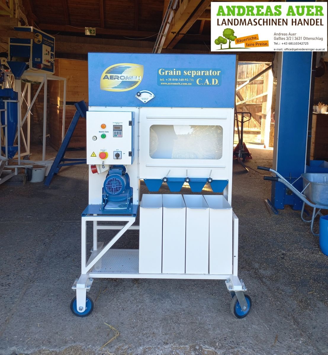 Sonstige Getreidelagertechnik of the type Aeromeh AEROMEH CAD 1, Neumaschine in Ottenschlag (Picture 1)