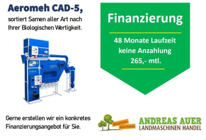 Sonstige Getreidelagertechnik typu Aeromeh CAD-5 mit Zyklon, Neumaschine w Ottenschlag (Zdjęcie 1)