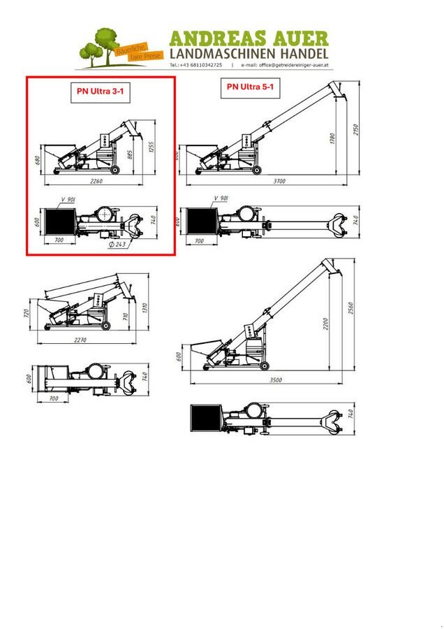 Sonstige Getreidelagertechnik des Typs Auer Beizgerät PN Ultra 5-1 Edition ANDREAS AUER, Neumaschine in Ottenschlag (Bild 9)