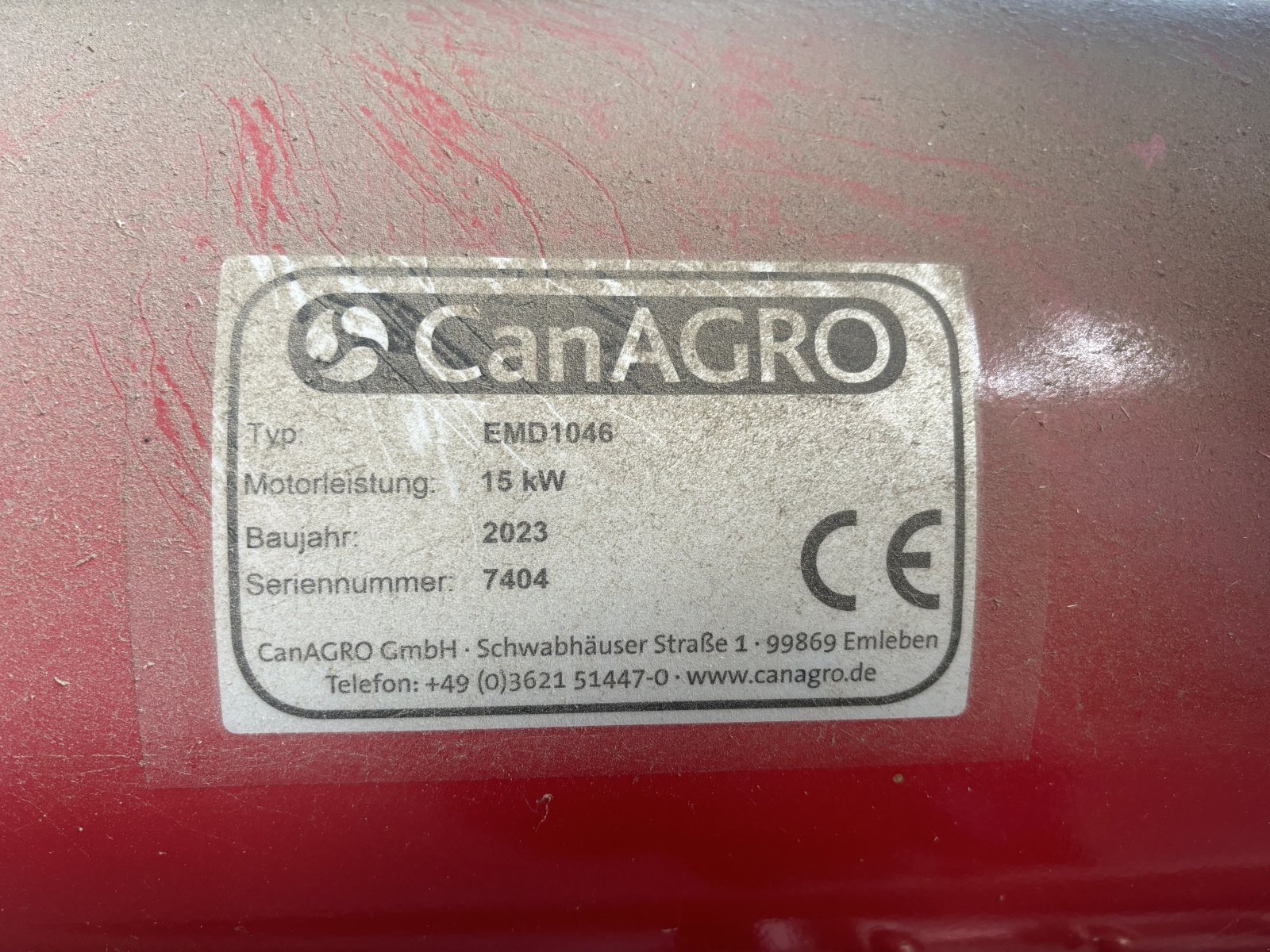 Sonstige Getreidelagertechnik tipa CanAgro EMD 1046, Gebrauchtmaschine u Pasenbach (Slika 3)