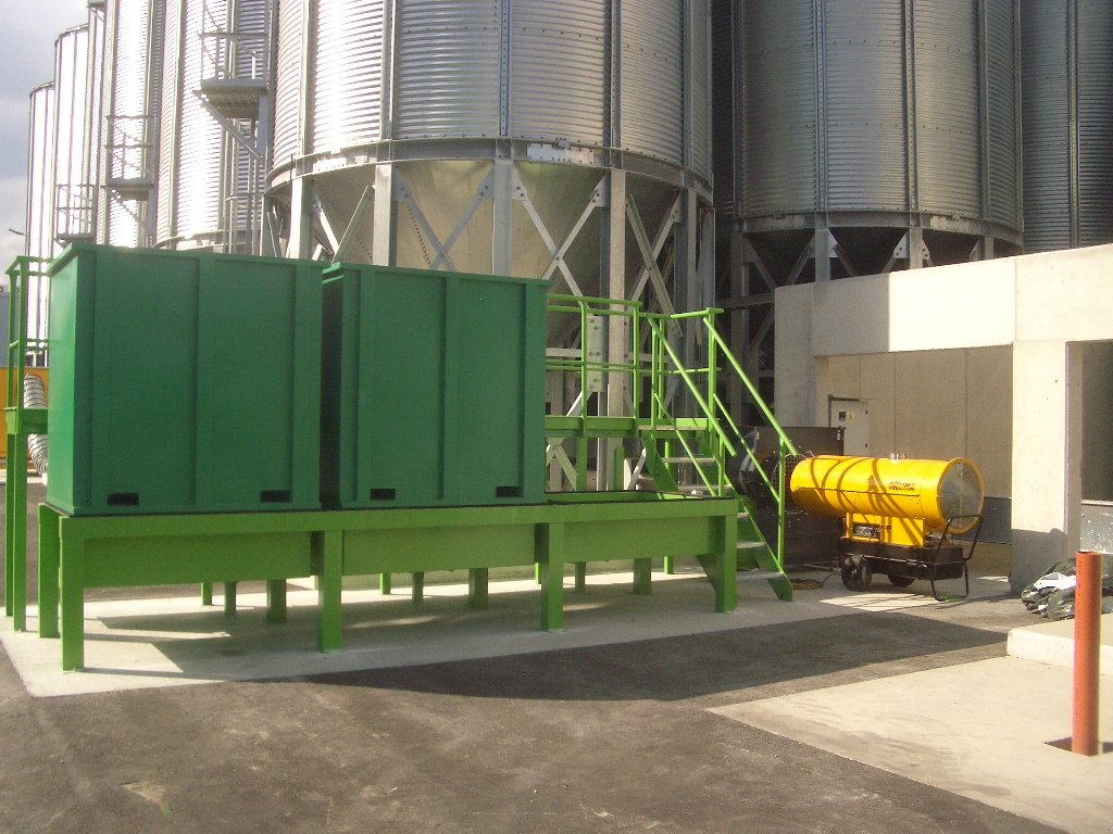 Sonstige Getreidelagertechnik tip HDT Lager- und Trocknungscontainer, Neumaschine in Niederfellabrunn (Poză 8)
