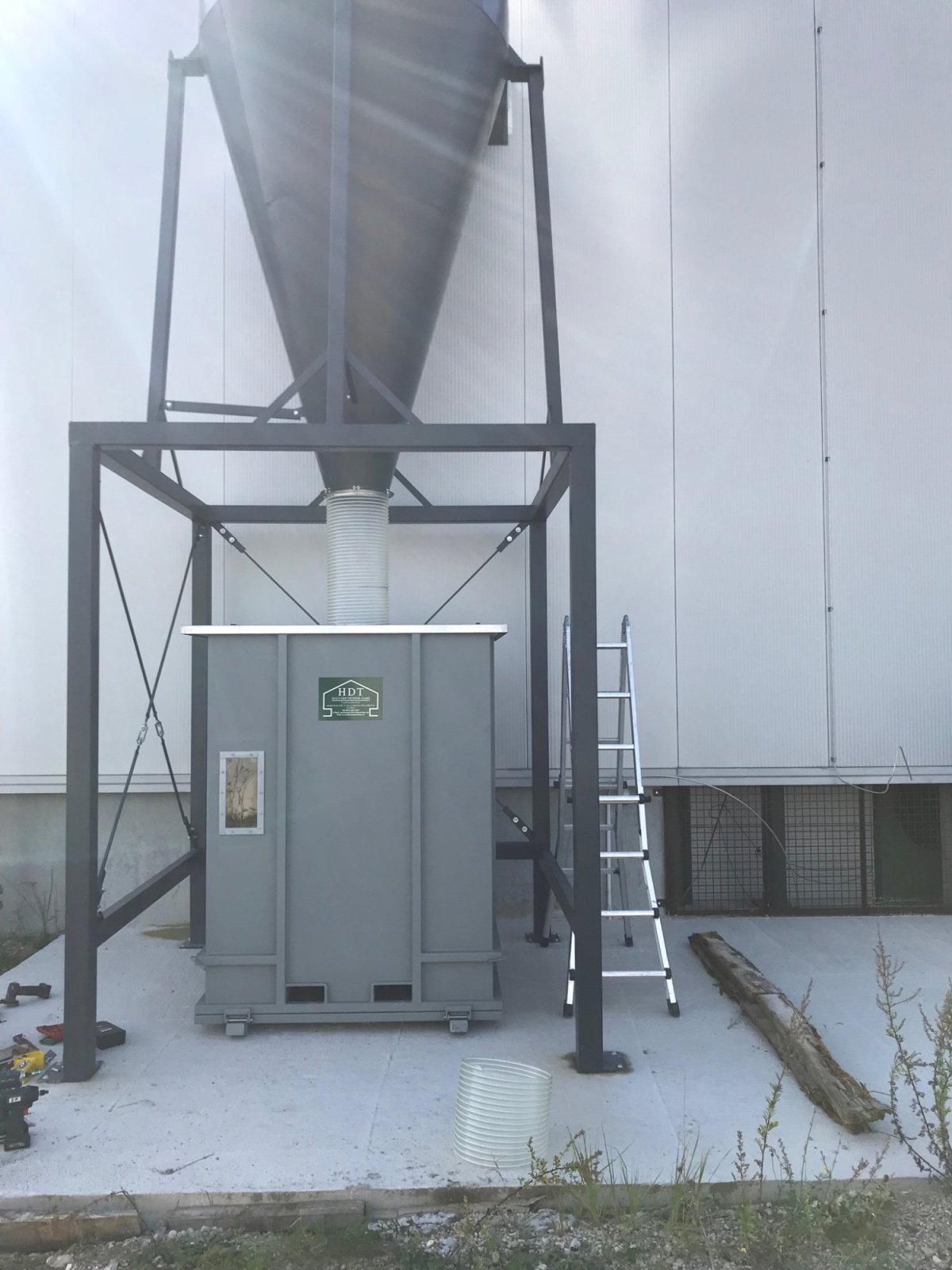 Sonstige Getreidelagertechnik des Typs HDT Lager- und Trocknungscontainer, Neumaschine in Niederfellabrunn (Bild 10)