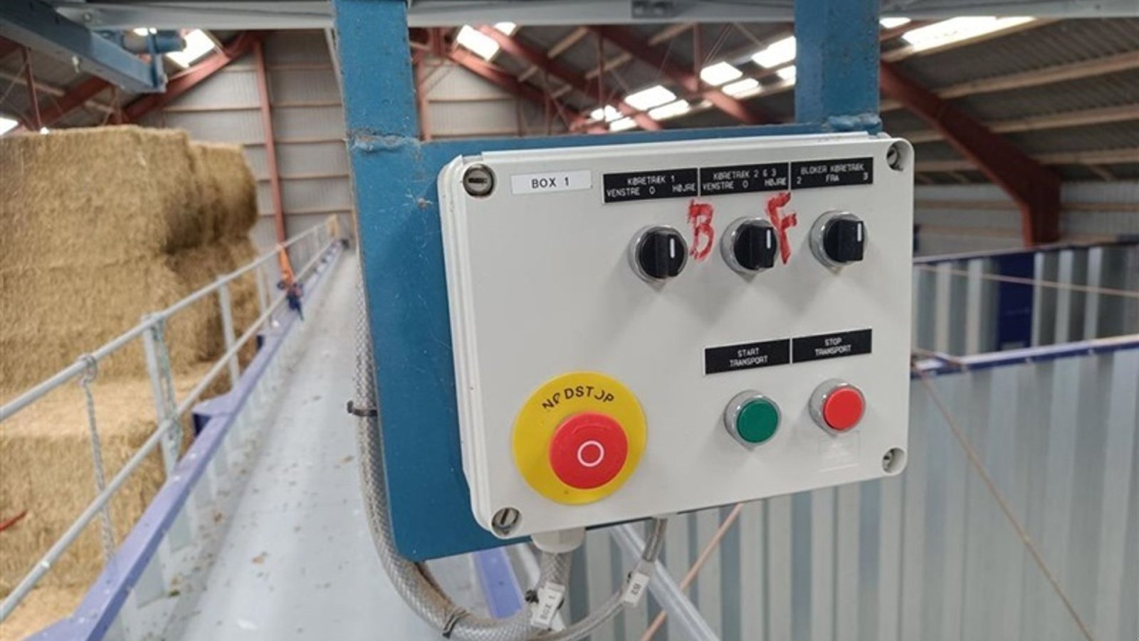 Sonstige Getreidelagertechnik типа JEMA T40 kædeelevator, 10m samt transportbånd og BCA 45 tværbånd, Gebrauchtmaschine в Egtved (Фотография 10)