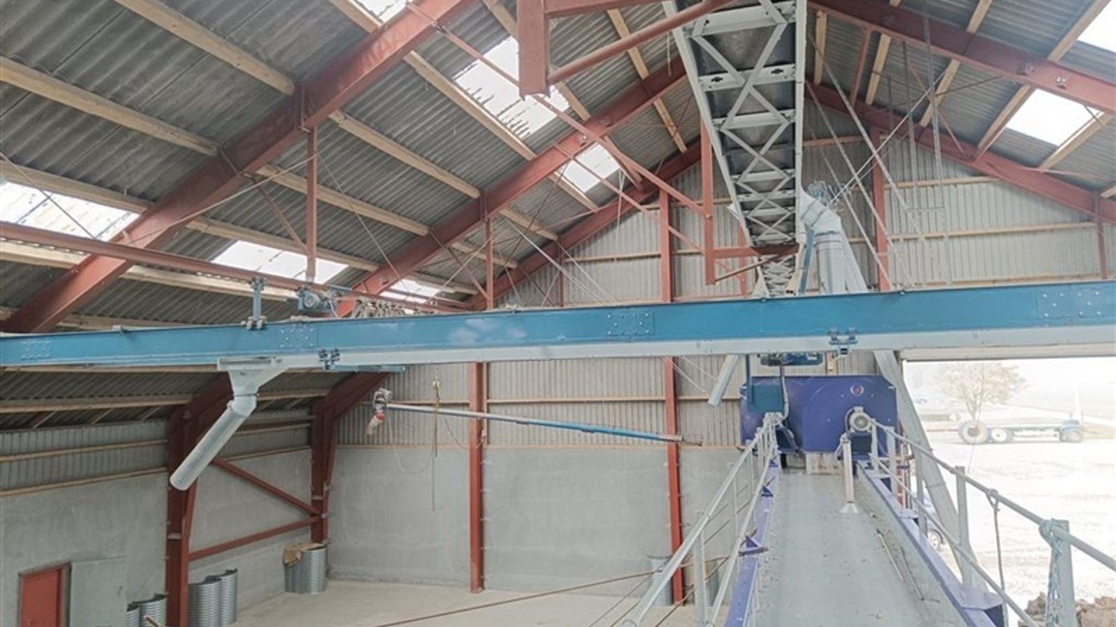 Sonstige Getreidelagertechnik типа JEMA T40 kædeelevator, 10m samt transportbånd og BCA 45 tværbånd, Gebrauchtmaschine в Egtved (Фотография 7)
