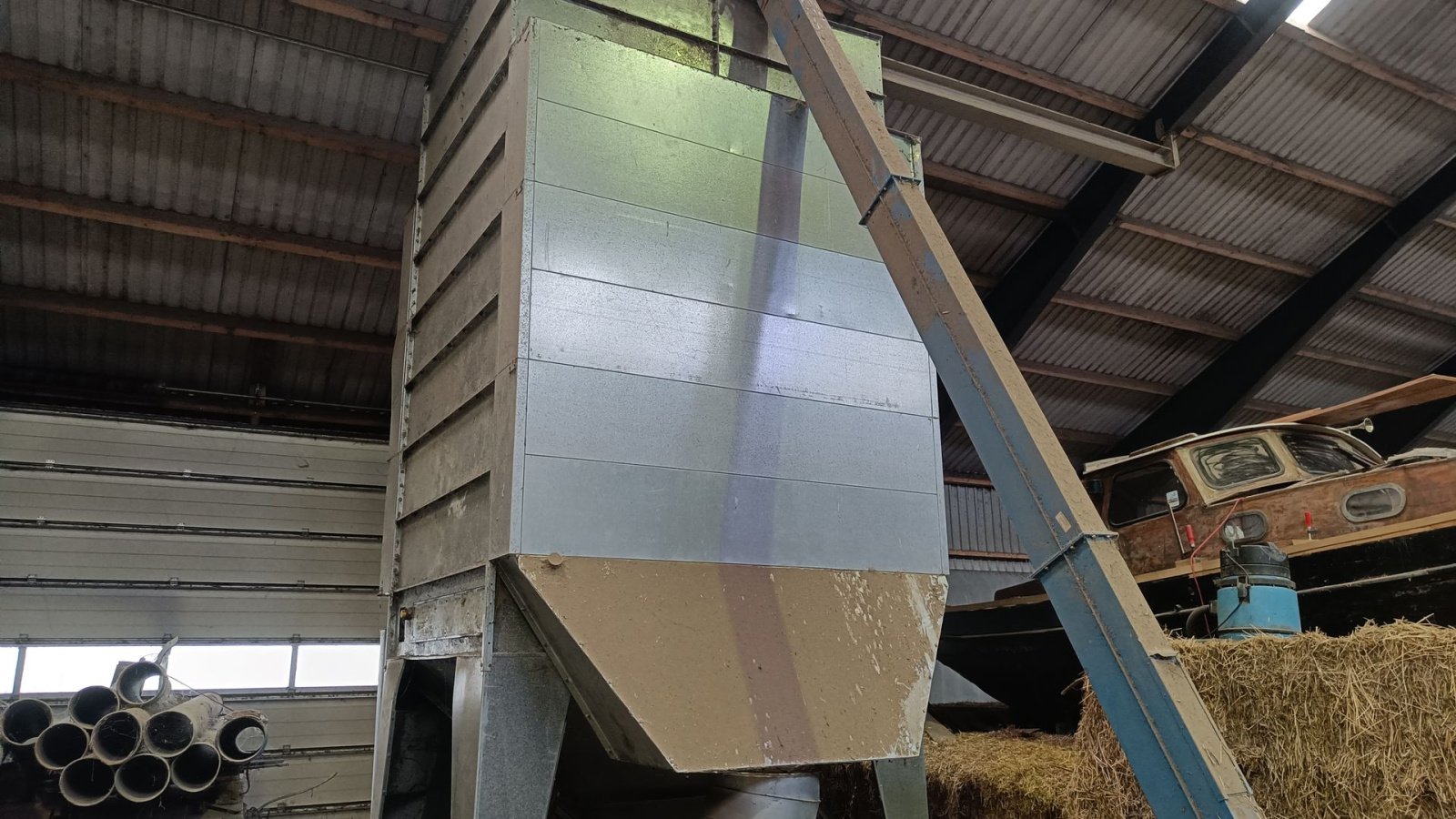 Sonstige Getreidelagertechnik typu Kongskilde KBD MK 4  med elevator og stort oliefyr, Gebrauchtmaschine w Egtved (Zdjęcie 1)