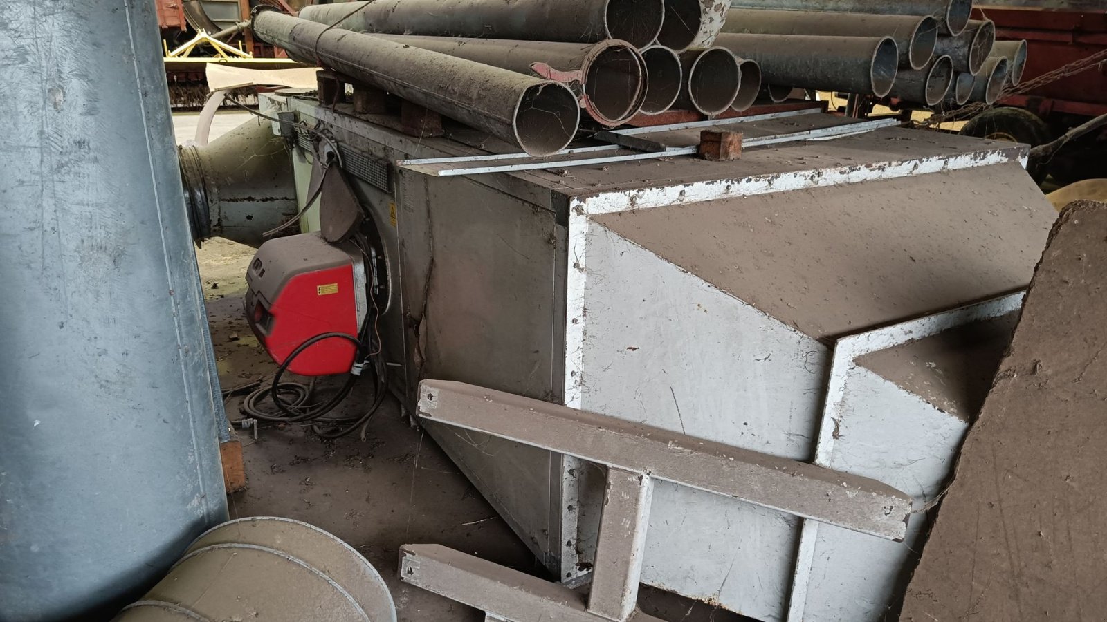 Sonstige Getreidelagertechnik typu Kongskilde KBD MK 4  med elevator og stort oliefyr, Gebrauchtmaschine w Egtved (Zdjęcie 4)