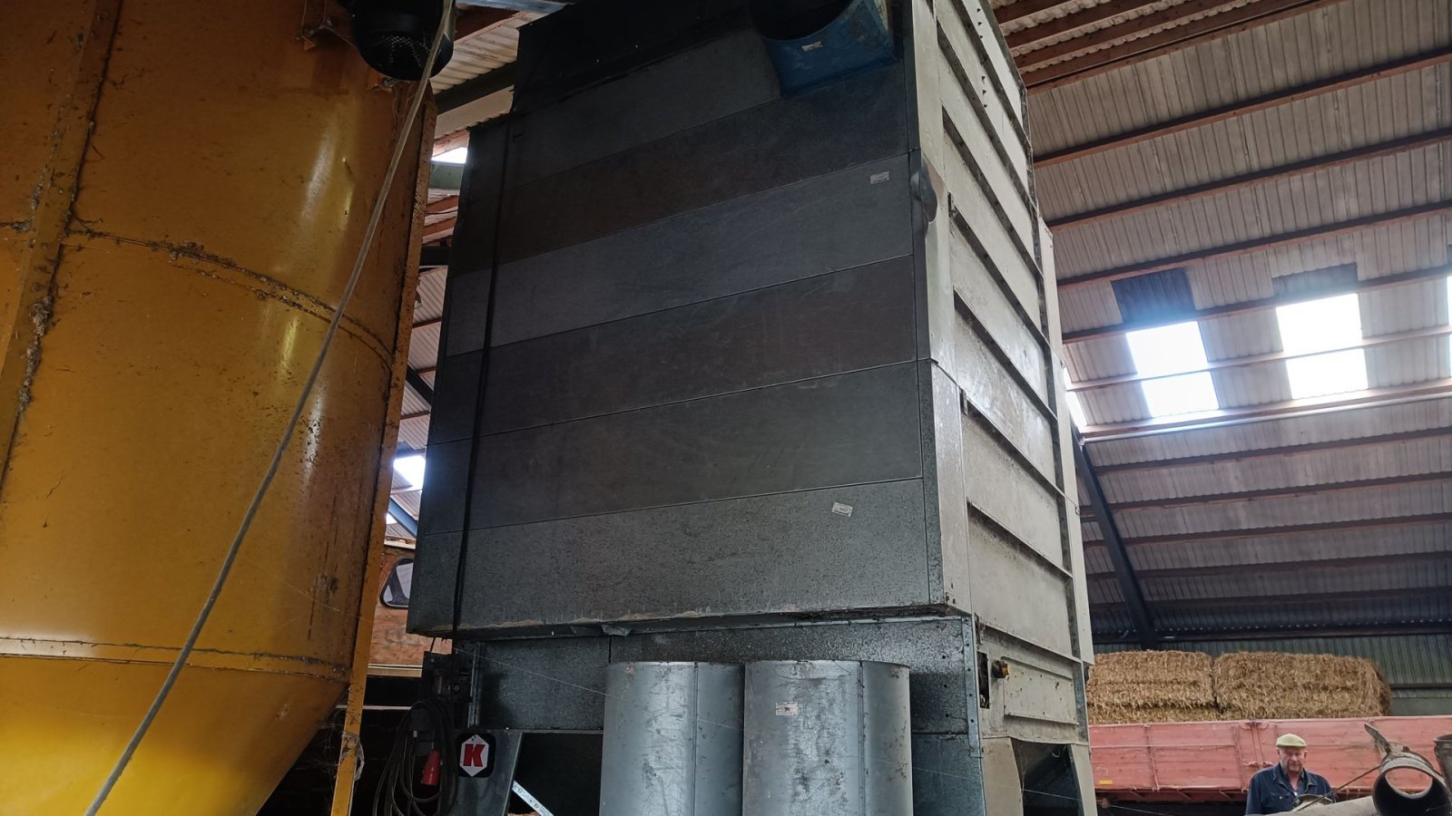 Sonstige Getreidelagertechnik typu Kongskilde KBD MK 4  med elevator og stort oliefyr, Gebrauchtmaschine w Egtved (Zdjęcie 2)