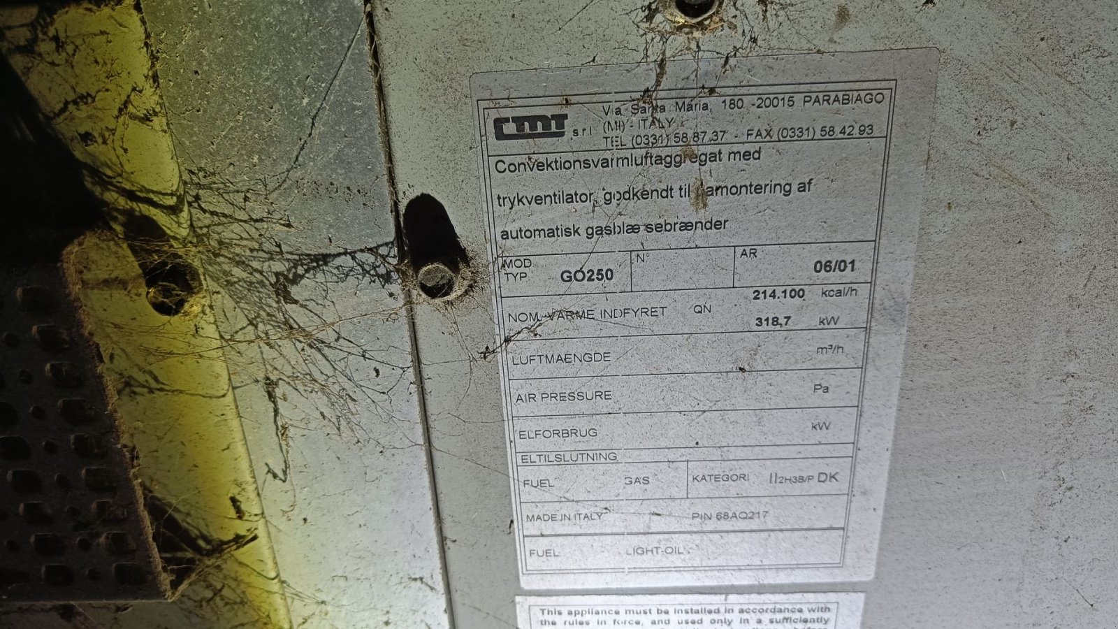 Sonstige Getreidelagertechnik typu Kongskilde KBD MK 4  med elevator og stort oliefyr, Gebrauchtmaschine w Egtved (Zdjęcie 12)