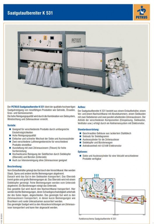 Sonstige Getreidelagertechnik типа Petkus K531  K541, Neumaschine в Ottenschlag (Фотография 3)