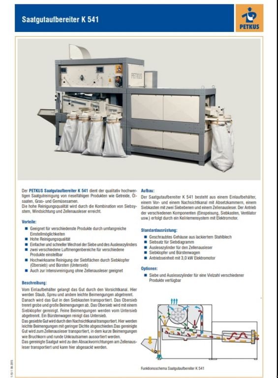 Sonstige Getreidelagertechnik типа Petkus K531  K541, Neumaschine в Ottenschlag (Фотография 4)