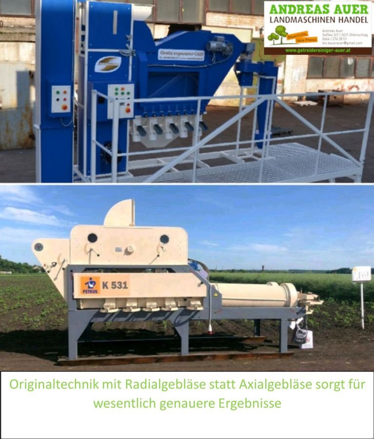 Sonstige Getreidelagertechnik tip Petkus K531 mit Aeromeh CAD-5  und begehbarem Gestell, Vorführmaschine in Ottenschlag (Poză 1)