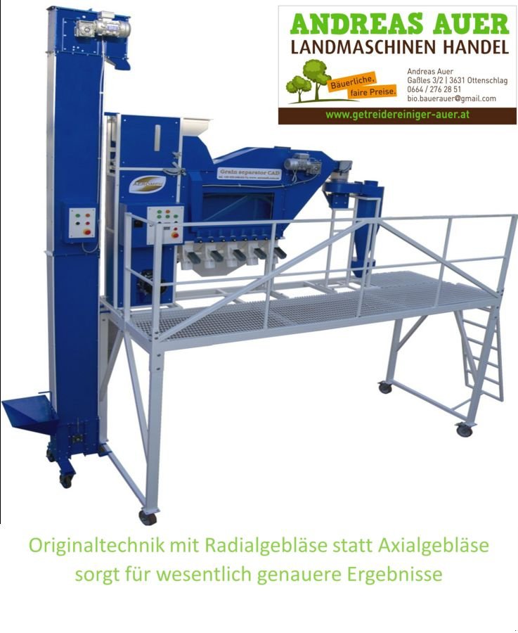 Sonstige Getreidelagertechnik a típus Petkus K531 mit Aeromeh CAD-5  und begehbarem Gestell, Vorführmaschine ekkor: Ottenschlag (Kép 4)