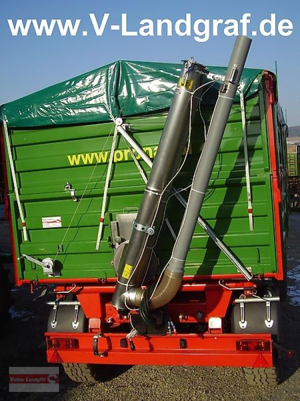 Sonstige Getreidelagertechnik des Typs POM Augustów Überladeschnecke T 458 Edelstahl klappbar 4 m Ø 140 mm, Neumaschine in Ostheim/Rhön (Bild 1)